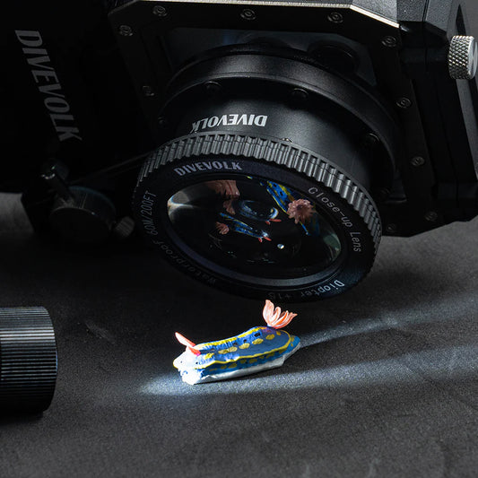 Snoot for SL20 underwater video light 2000 Lumens, concentrate the light beam