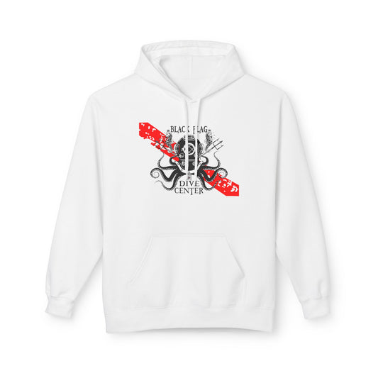 Dive Center Hoodie — 'Black Flag Aquanauts' Vintage Diving Helmet Design