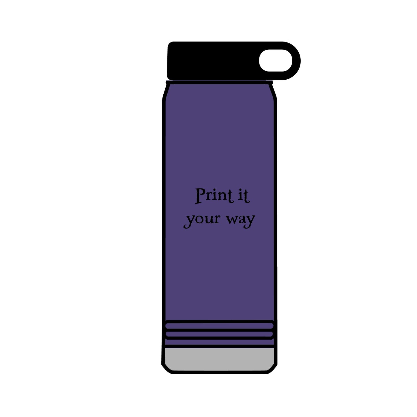 32oz Dive Center (Aquanaut) Water Bottle — Black Pup Scuba Logo Insulated Bottle