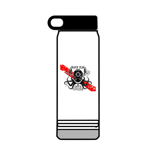 32oz Dive Center (Octopus) Water Bottle — Black Pup Scuba Logo Insulated Bottle