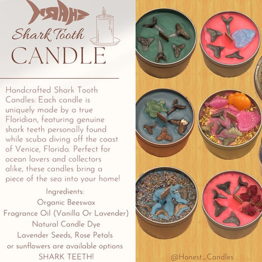Shark Tooth Candle image 1