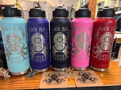 Black Flag Water Bottle 32 oz image 0