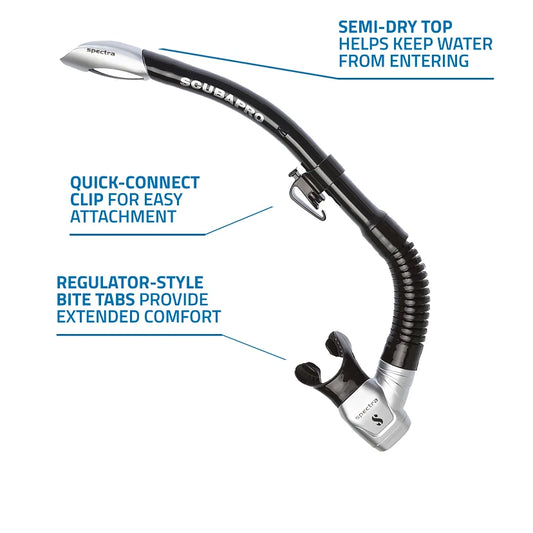 SCUBAPRO SPECTRA SNORKEL image 1