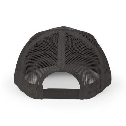 Trucker Cap - Skull & Crossed Oar Fishing Patch