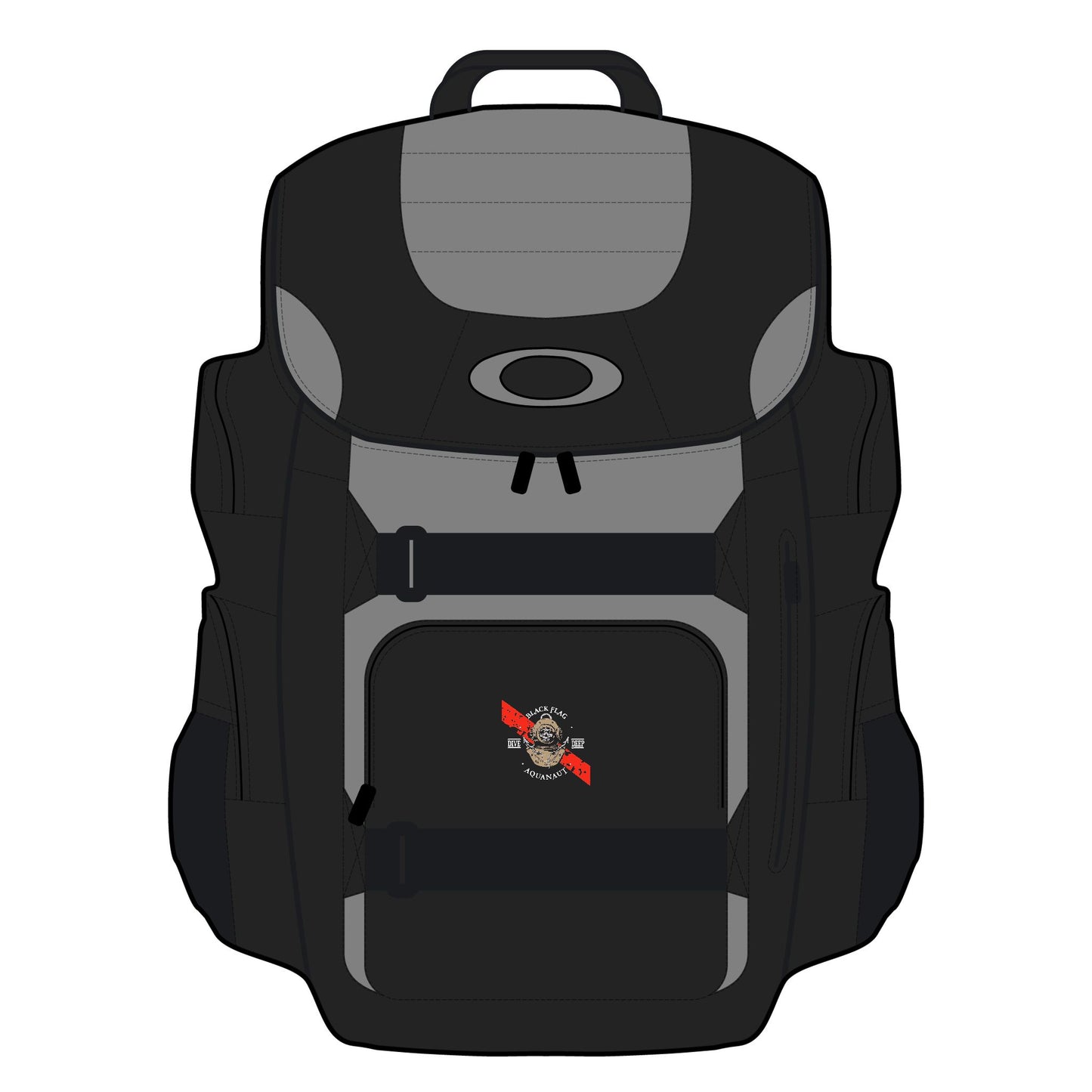 Enduro 2.0 30L Adventure Backpack — Durable Hiking & Travel Pack with Aquanaut Graphic