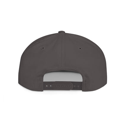 Octopus Kayak Snapback Hat — Distressed Paddle Graphic Flat-Bill Cap