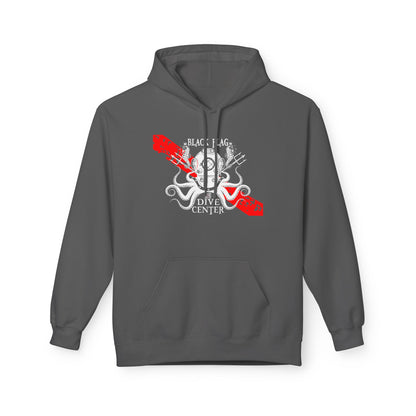 Dive Center Hoodie — 'Black Flag Aquanauts' Vintage Diving Helmet Design