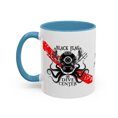 Diver Coffee Mug – Black Flag Aquanaut (White)