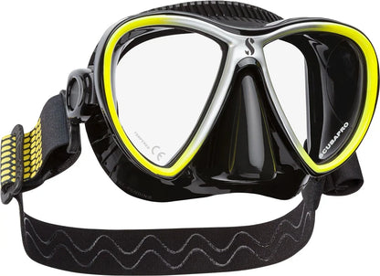 SCUBAPRO SYNERGY TWIN DIVE MASK W/COMFORT STRAP image 1