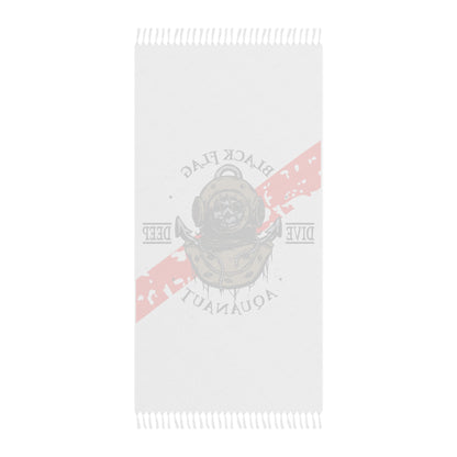 Dive Center Beach Towel – Black Flag Aquanaut Scuba Design