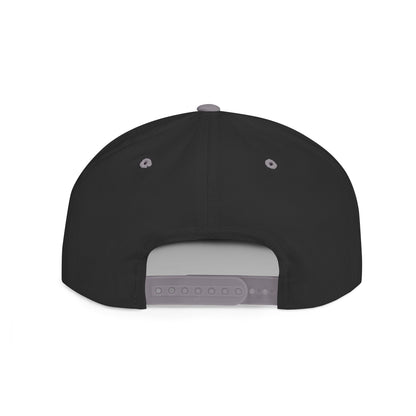Octopus Kayak Snapback Hat — Distressed Paddle Graphic Flat-Bill Cap