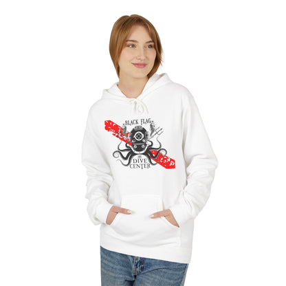 Dive Center Hoodie — 'Black Flag Aquanauts' Vintage Diving Helmet Design