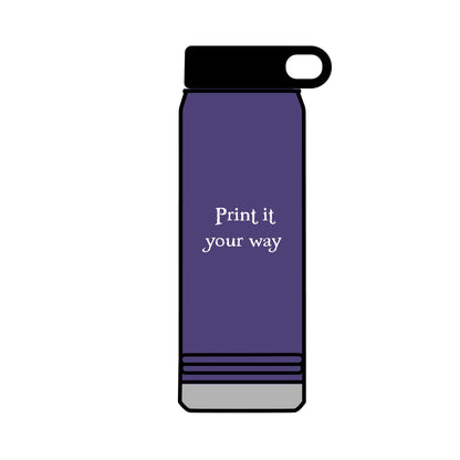 32oz Dive Center (Octopus) Water Bottle — Black Pup Scuba Logo Insulated Bottle
