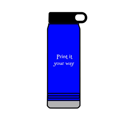 32oz Dive Center (Octopus) Water Bottle — Black Pup Scuba Logo Insulated Bottle