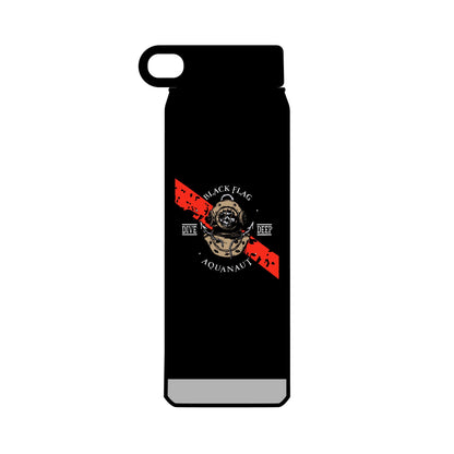 32oz Dive Center (Aquanaut) Water Bottle — Black Pup Scuba Logo Insulated Bottle