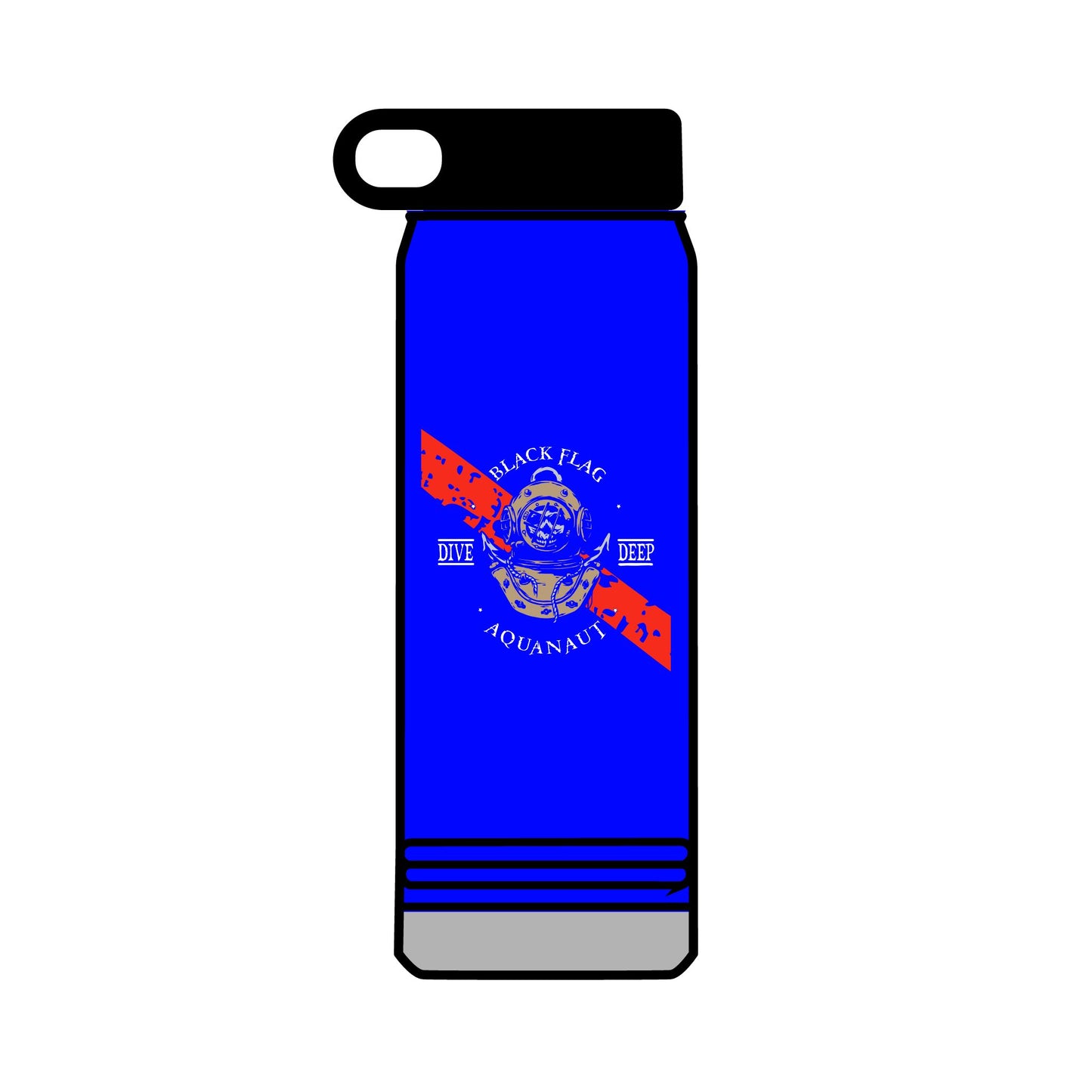 32oz Dive Center (Aquanaut) Water Bottle — Black Pup Scuba Logo Insulated Bottle