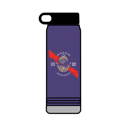 32oz Dive Center (Aquanaut) Water Bottle — Black Pup Scuba Logo Insulated Bottle