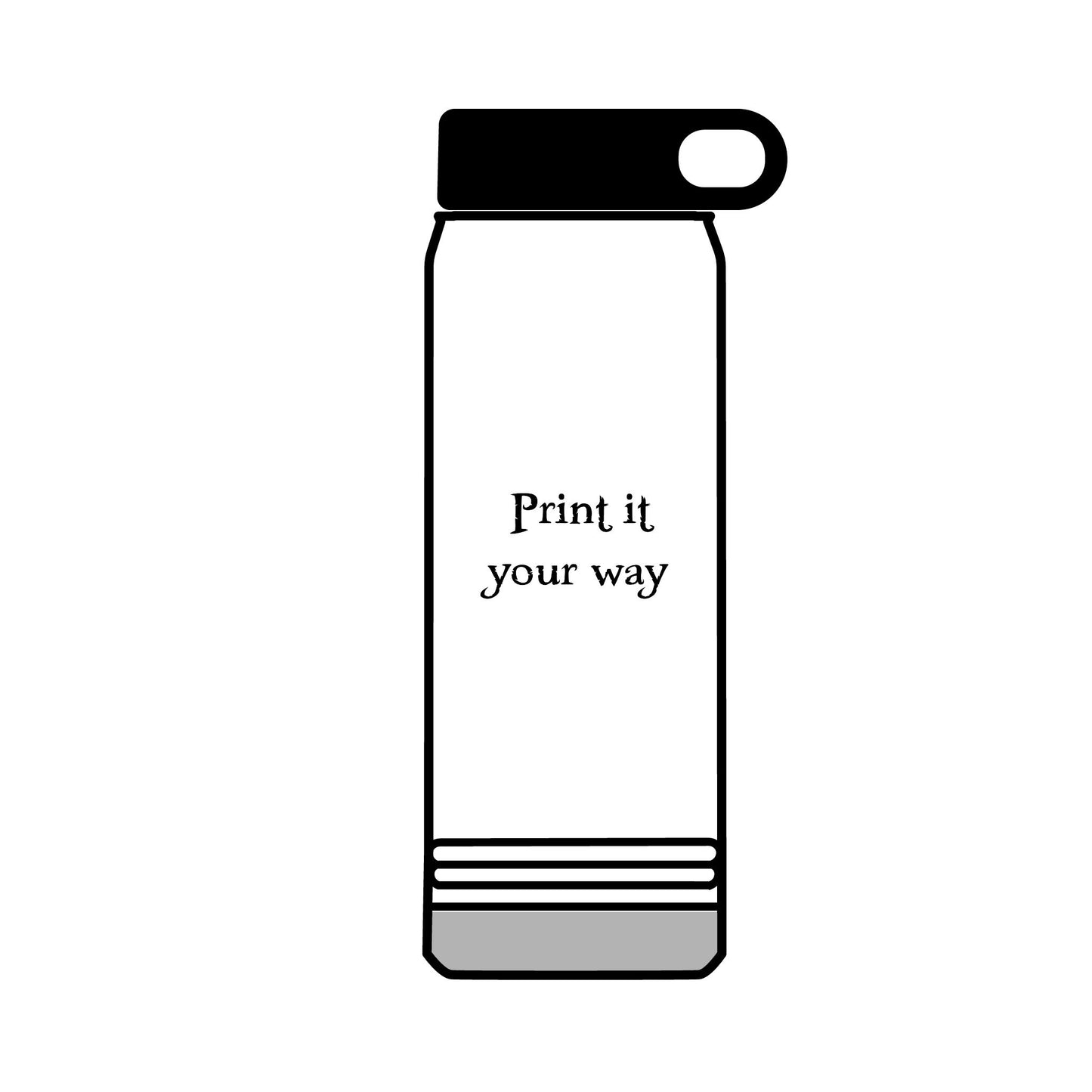 32oz Dive Center (Aquanaut) Water Bottle — Black Pup Scuba Logo Insulated Bottle