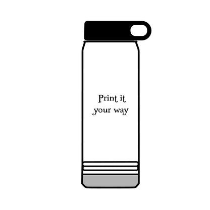 32oz Dive Center (Aquanaut) Water Bottle — Black Pup Scuba Logo Insulated Bottle