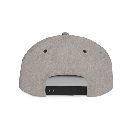 Octopus Kayak Snapback Hat — Distressed Paddle Graphic Flat-Bill Cap