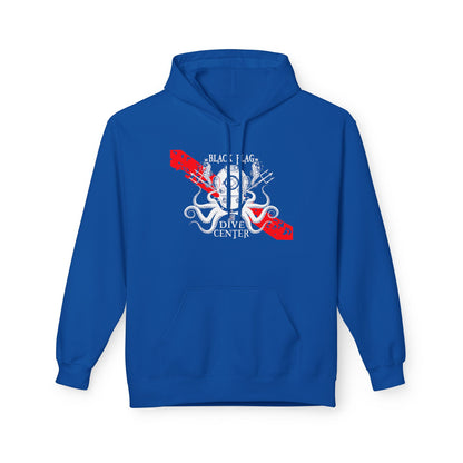 Dive Center Hoodie — 'Black Flag Aquanauts' Vintage Diving Helmet Design