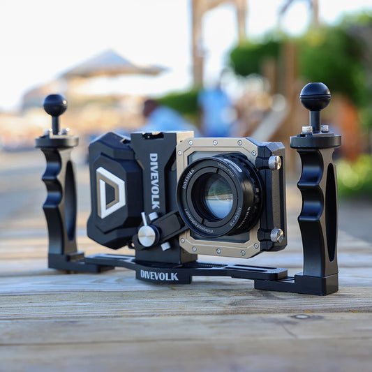 Macro Lens PRO +18 , Underwater Close-up Lens, Optical Wet Lens for DIVEVOLK housing and Compact Camera