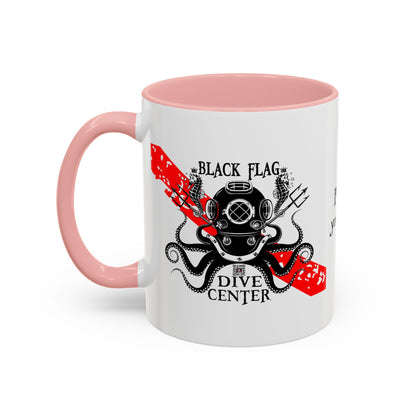 Diver Coffee Mug – Black Flag Aquanaut (White)