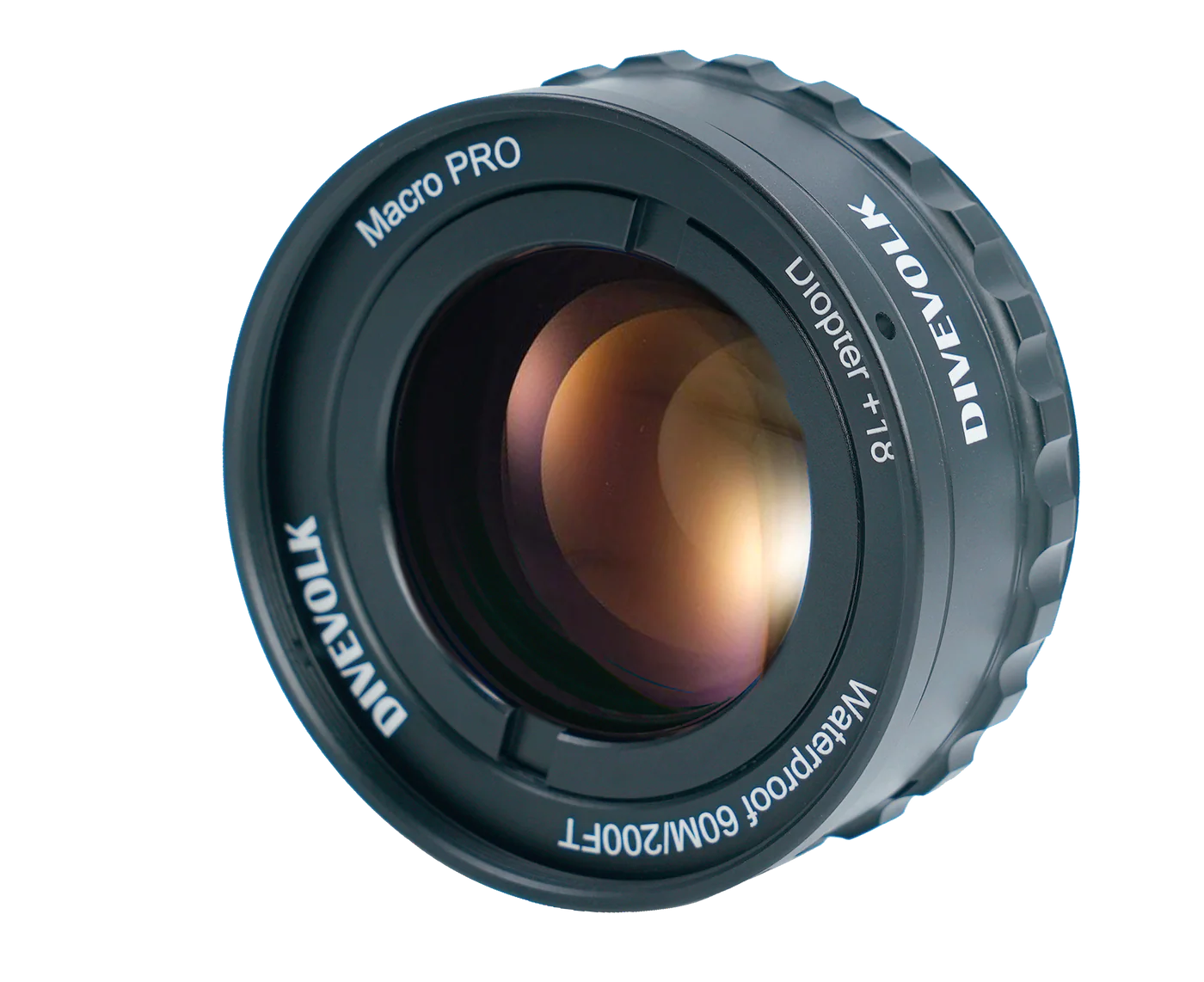 Macro Lens PRO +18 , Underwater Close-up Lens, Optical Wet Lens for DIVEVOLK housing and Compact Camera