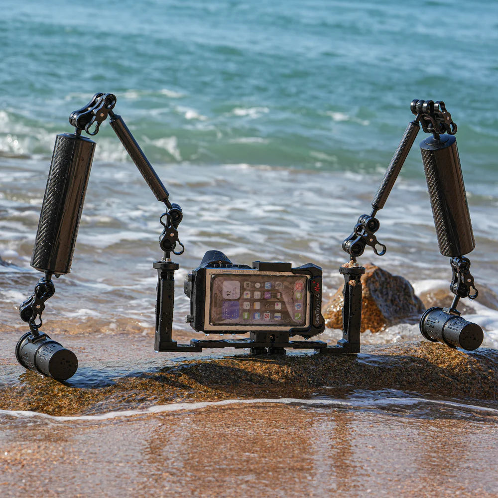 DIVEVOLK SL120 underwater video light 12000 lumens for Underwater Photography and Video