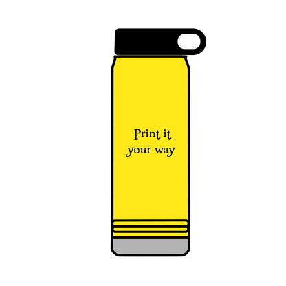 32oz Dive Center (Octopus) Water Bottle — Black Pup Scuba Logo Insulated Bottle