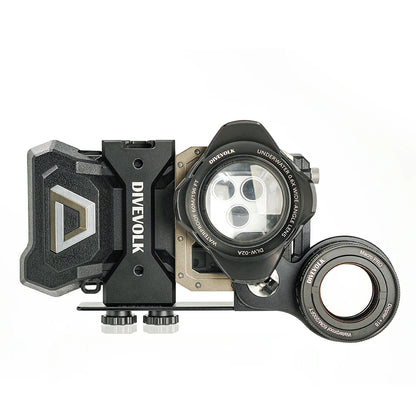 Divevolk Seatouch 4 Dual Lens Adapter for underwater photography