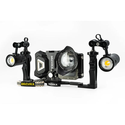 Divevolk Seatouch 4 Max Plus 67mm adapters arm for underwater photography