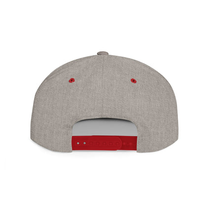 Octopus Kayak Snapback Hat — Distressed Paddle Graphic Flat-Bill Cap