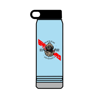32oz Dive Center (Aquanaut) Water Bottle — Black Pup Scuba Logo Insulated Bottle