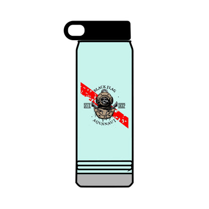 32oz Dive Center (Aquanaut) Water Bottle — Black Pup Scuba Logo Insulated Bottle