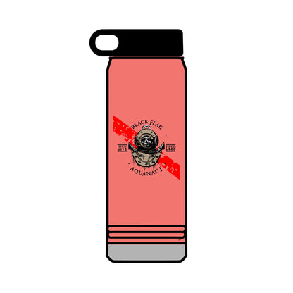 32oz Dive Center (Aquanaut) Water Bottle — Black Pup Scuba Logo Insulated Bottle