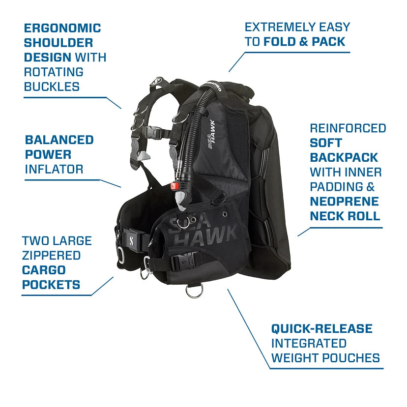 SCUBAPRO SEAHAWK 2 BCD image 3
