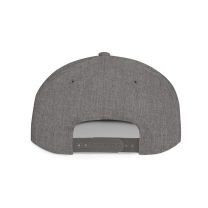 Octopus Kayak Snapback Hat — Distressed Paddle Graphic Flat-Bill Cap