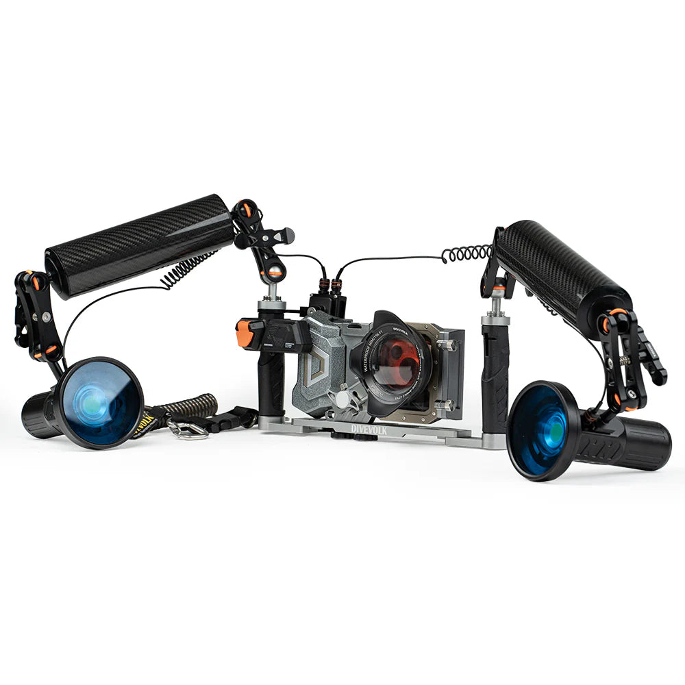 DIVEVOLK SeaTouch 4 Max Platinum Underwater Housing Almighty Kit for iPhone and most Android smartphone, dive housing, waterproof phone case