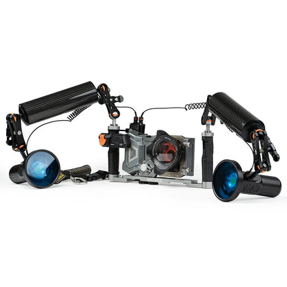 DIVEVOLK SeaTouch 4 Max Platinum Underwater Housing Almighty Kit for iPhone and most Android smartphone, dive housing, waterproof phone case