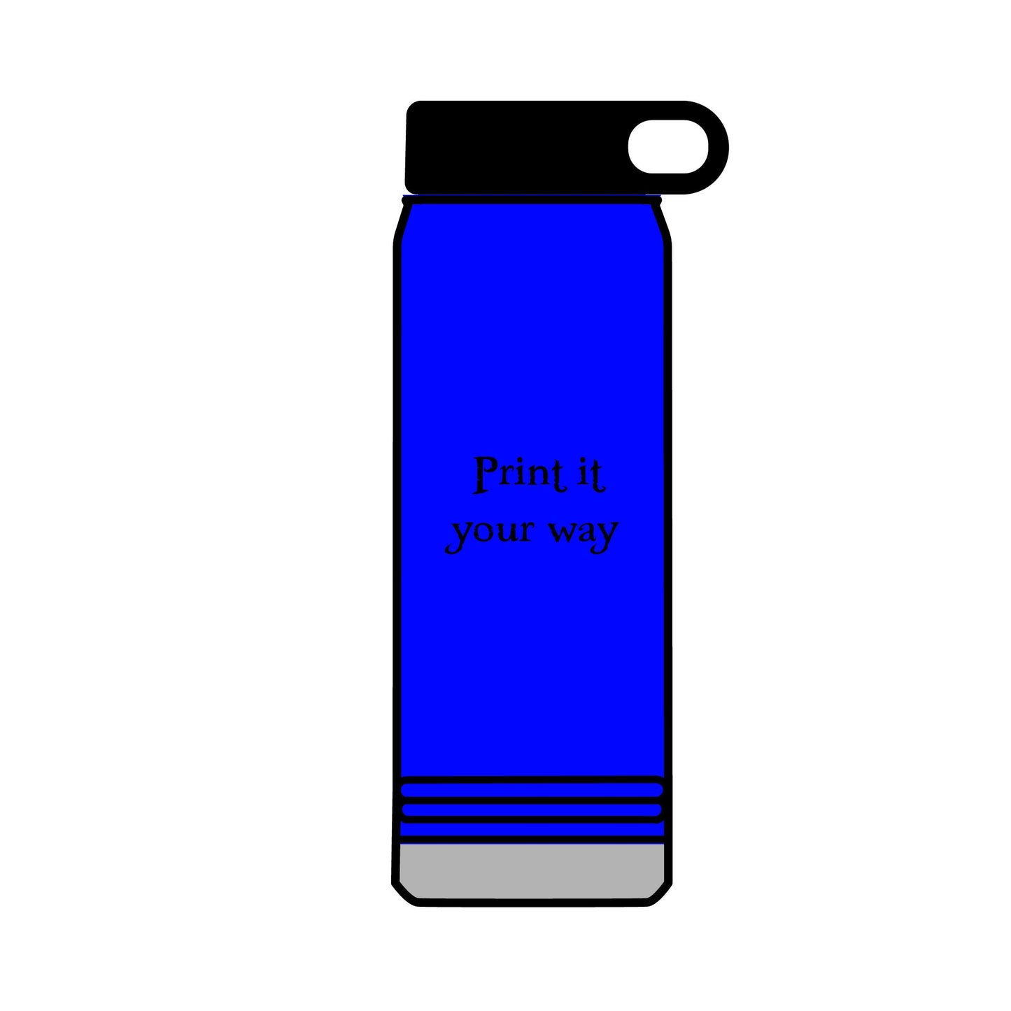 32oz Dive Center (Aquanaut) Water Bottle — Black Pup Scuba Logo Insulated Bottle