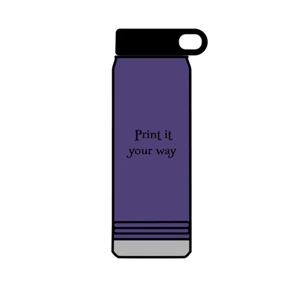 32oz Dive Center (Aquanaut) Water Bottle — Black Pup Scuba Logo Insulated Bottle