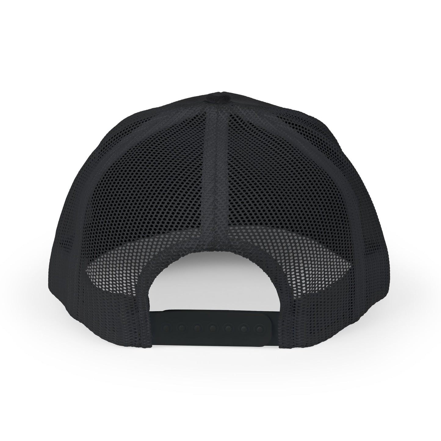 Trucker Cap - Skull & Crossed Oar Fishing Patch
