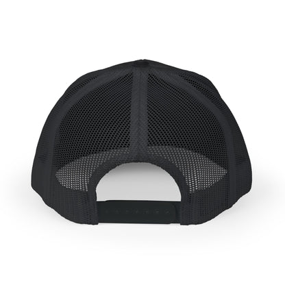 Trucker Cap - Skull & Crossed Oar Fishing Patch