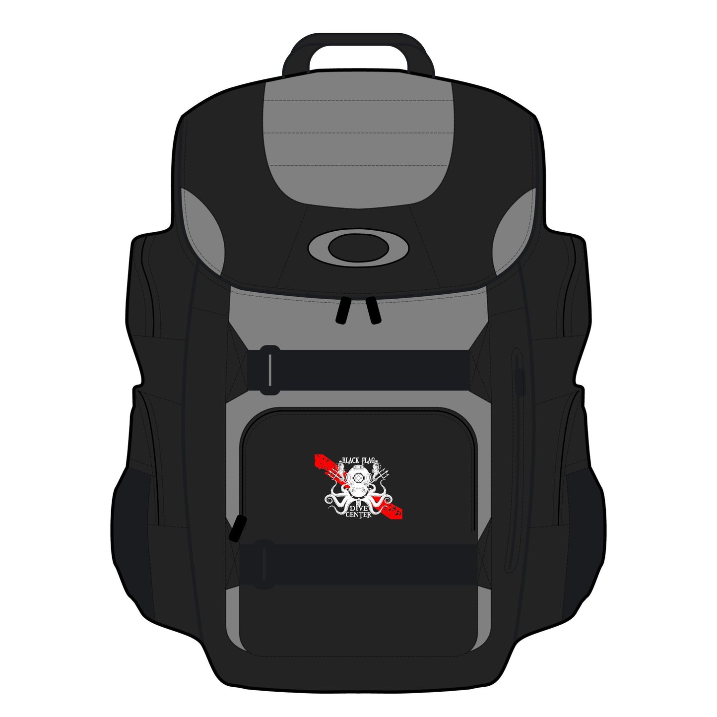 Enduro 2.0 30L Adventure Backpack — Durable Hiking & Travel Pack with Diver Graphic