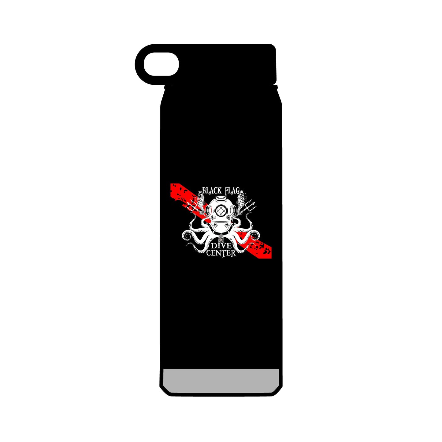 32oz Dive Center (Octopus) Water Bottle — Black Pup Scuba Logo Insulated Bottle