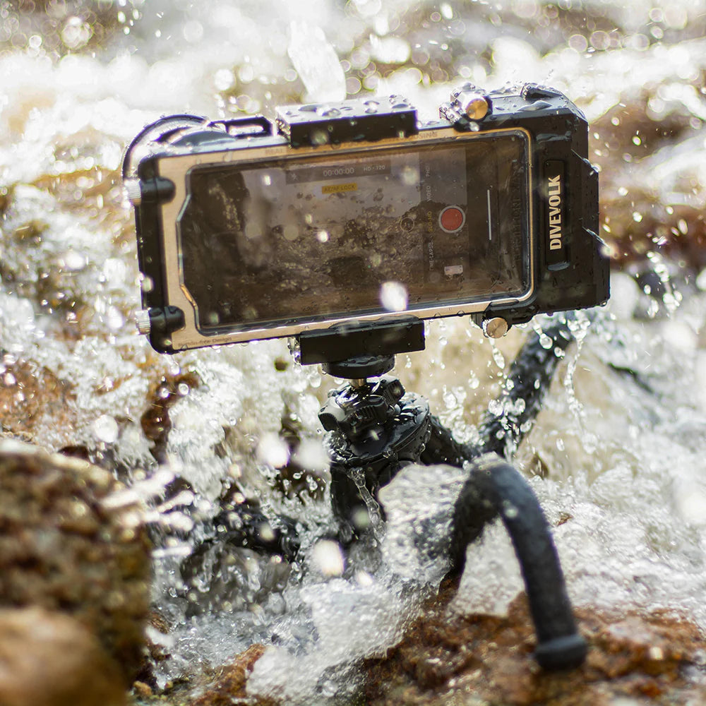 DIVEVOLK SeaTouch 4 Max PLUS Underwater Housing A-lot-of-fun kit for iPhone and most of Android smartphone dive housing, waterproof phonecase
