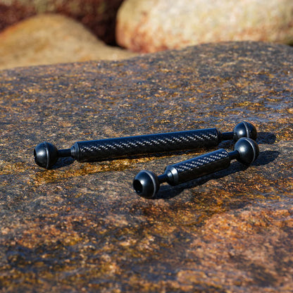 Double Ball Extension Arm 8-inch and 5-inch | Universal underwater photography accessories
