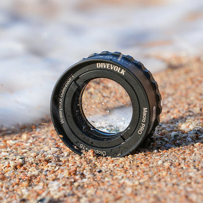 Macro Lens PRO +18 , Underwater Close-up Lens, Optical Wet Lens for DIVEVOLK housing and Compact Camera