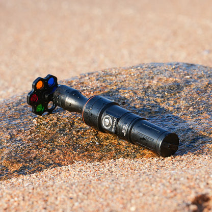 Snoot for SL20 underwater video light 2000 Lumens, concentrate the light beam